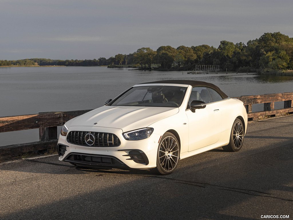 2021 Mercedes-AMG E 53 Cabriolet (US-Spec) - Front Three-Quarter