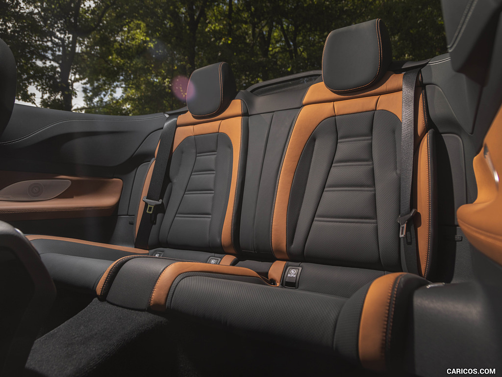 2021 Mercedes-AMG E 53 Cabriolet (US-Spec) - Interior, Rear Seats