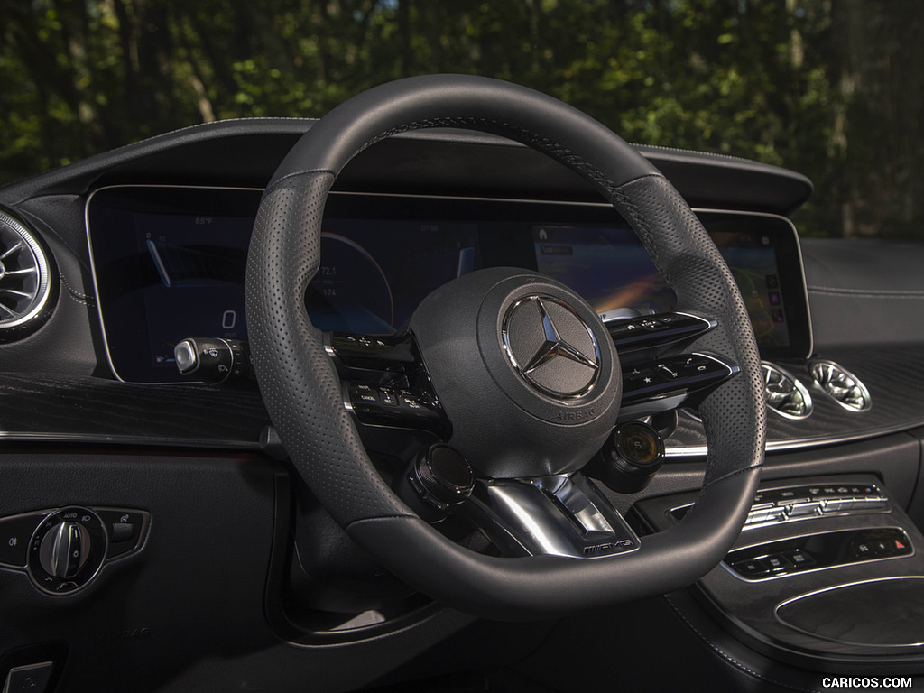 2021 Mercedes-AMG E 53 Cabriolet (US-Spec) - Interior, Steering Wheel