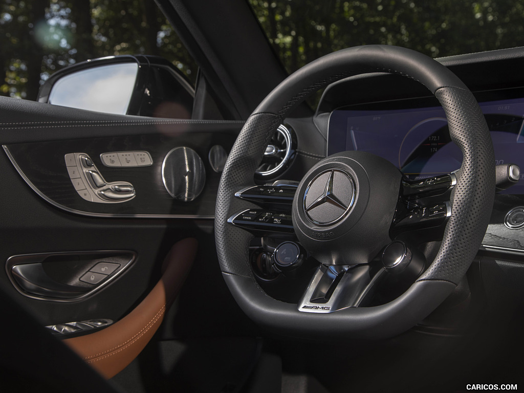 2021 Mercedes-AMG E 53 Cabriolet (US-Spec) - Interior, Steering Wheel