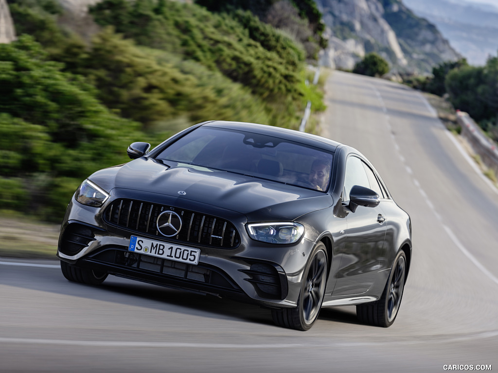 2021 Mercedes-AMG E 53 Coupe (Color: Graphite Grey Metallic) - Front