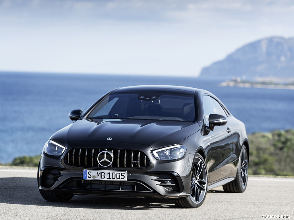 2021 Mercedes-AMG E 53 Coupe (Color: Graphite Grey Metallic) - Front