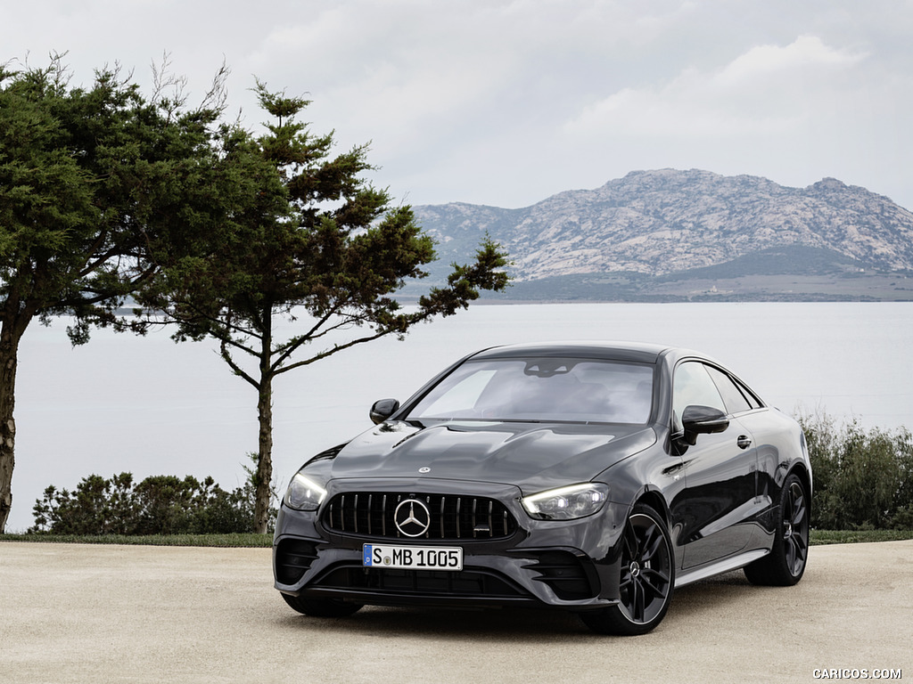 2021 Mercedes-AMG E 53 Coupe (Color: Graphite Grey Metallic) - Front