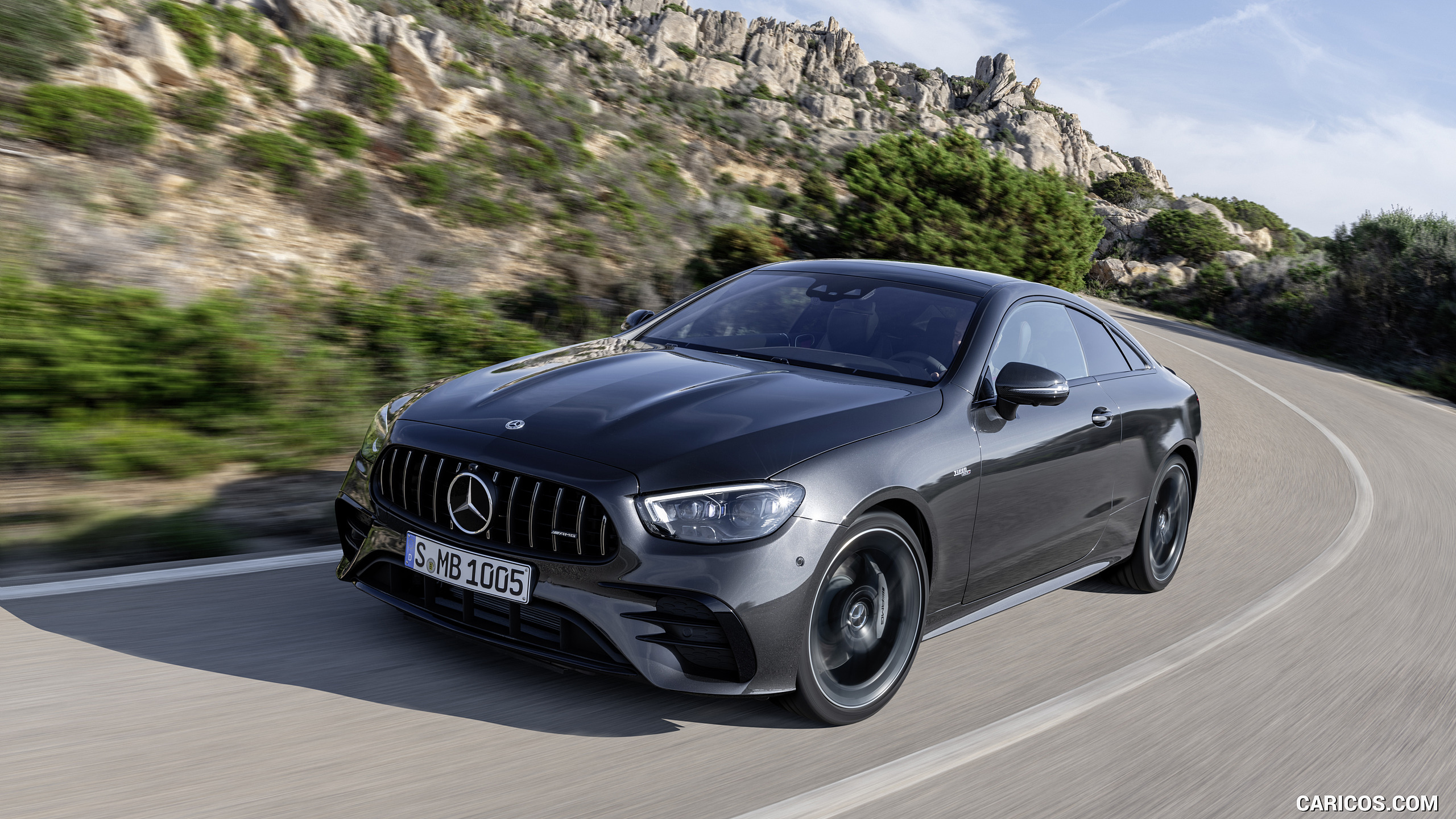 2021 Mercedes-AMG E 53 Coupe (Color: Graphite Grey Metallic) - Front ...