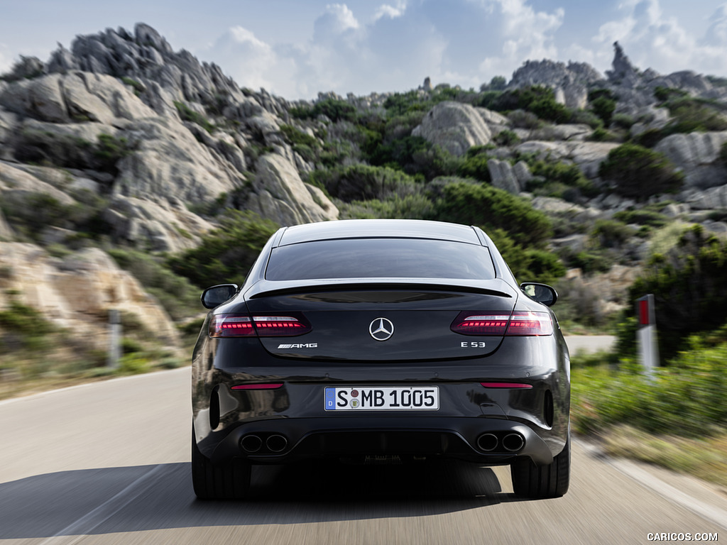 2021 Mercedes-AMG E 53 Coupe (Color: Graphite Grey Metallic) - Rear