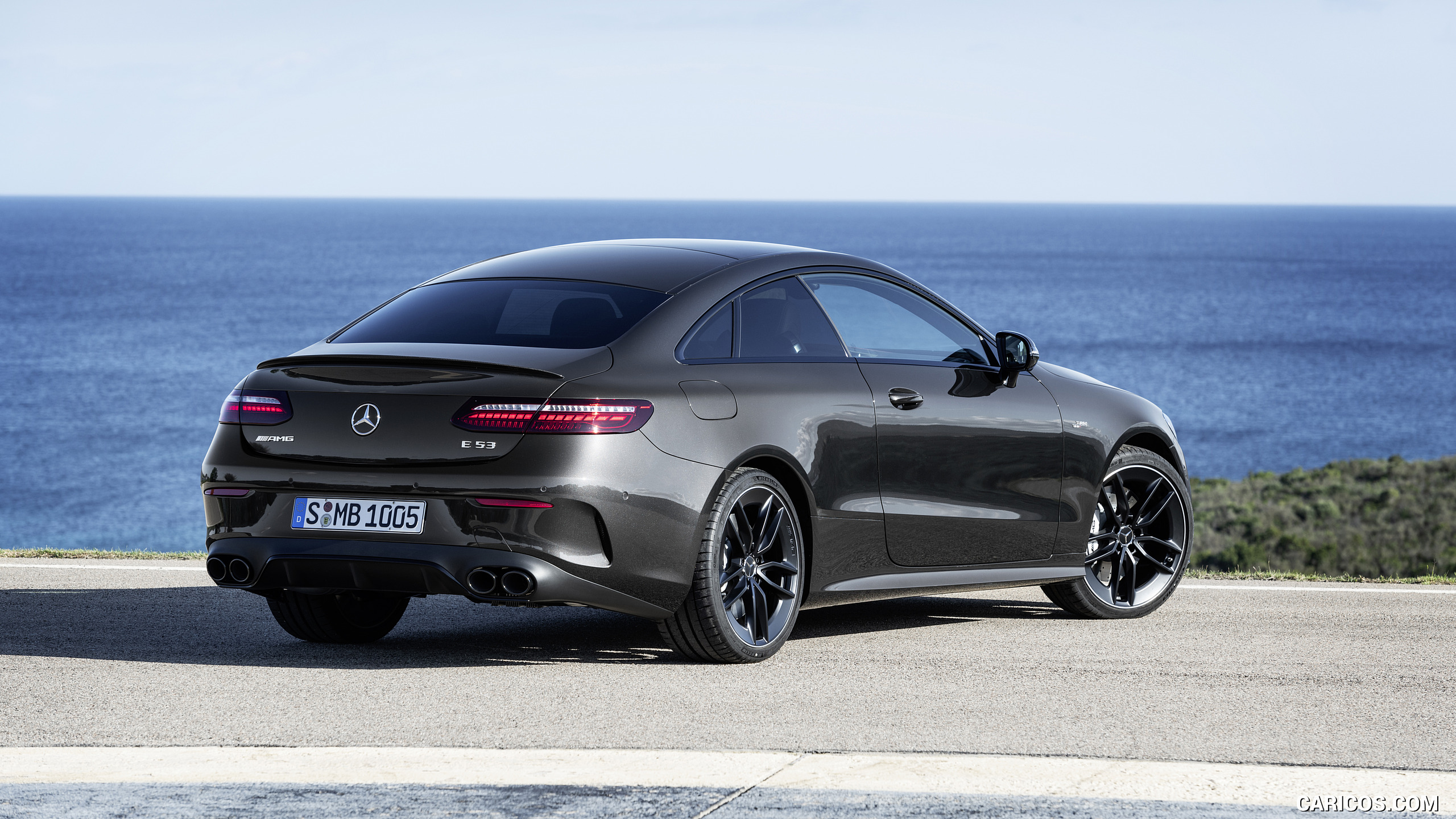 2021 Mercedes-AMG E 53 Coupe (Color: Graphite Grey Metallic) - Rear ...