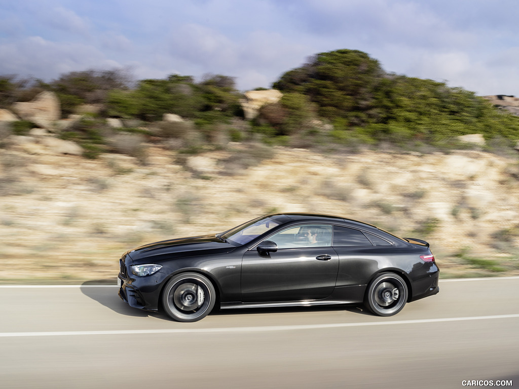 2021 Mercedes-AMG E 53 Coupe (Color: Graphite Grey Metallic) - Side