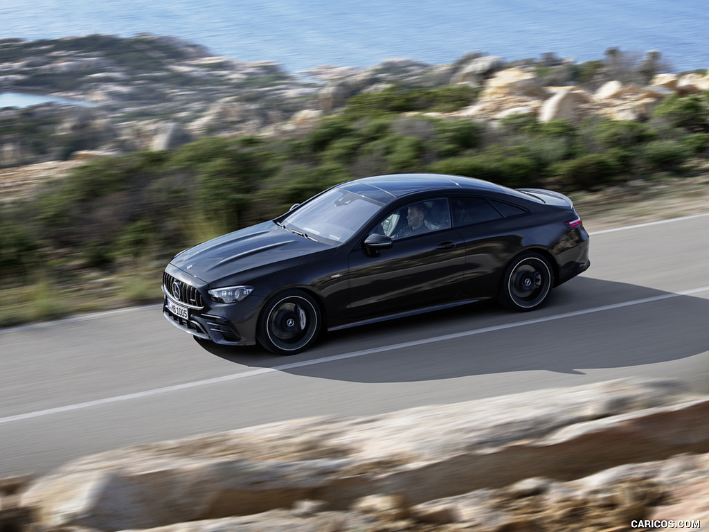 2021 Mercedes-AMG E 53 Coupe (Color: Graphite Grey Metallic) - Side