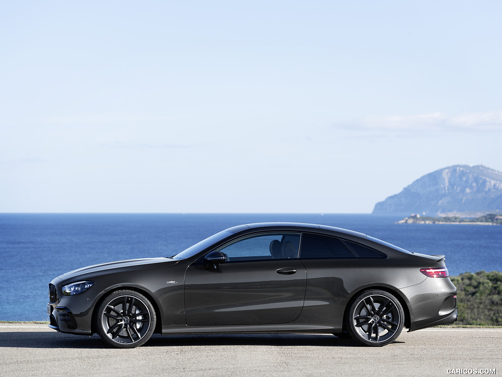 2021 Mercedes-AMG E 53 Coupe (Color: Graphite Grey Metallic) - Side