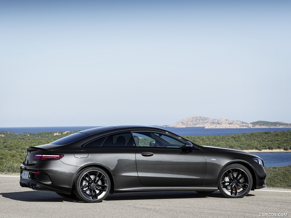 2021 Mercedes-AMG E 53 Coupe (Color: Graphite Grey Metallic) - Side