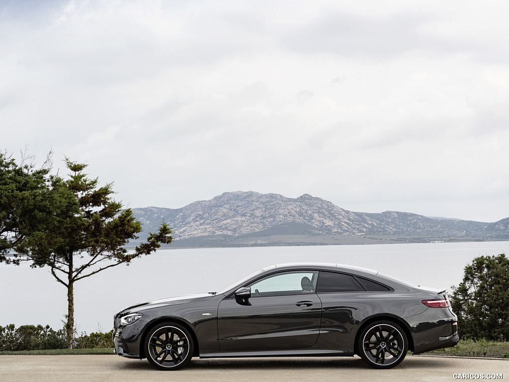 2021 Mercedes-AMG E 53 Coupe (Color: Graphite Grey Metallic) - Side