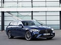 2021 Mercedes-AMG E 53 Estate 4MATIC+ T-Model (Color: Cavansite Blue Metallic) - Front Three-Quarter