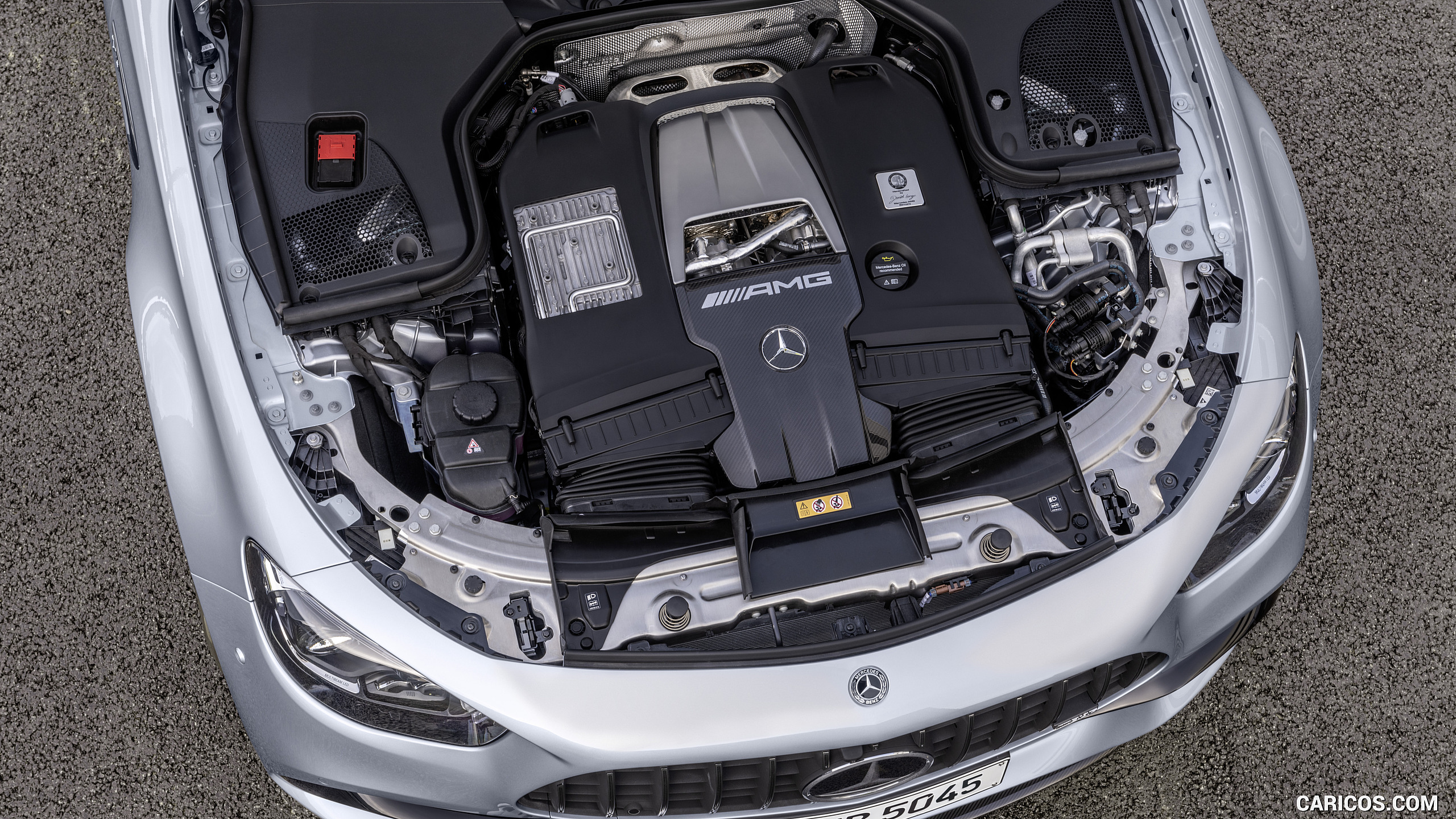2021 Mercedes-AMG E 63 S (Color: Hightech Silver Metallic) - Engine, #16 of 143