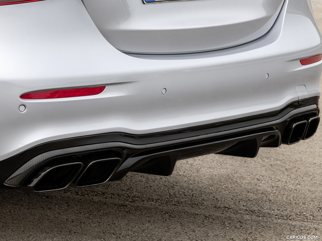 2021 Mercedes-AMG E 63 S (Color: Hightech Silver Metallic) - Exhaust