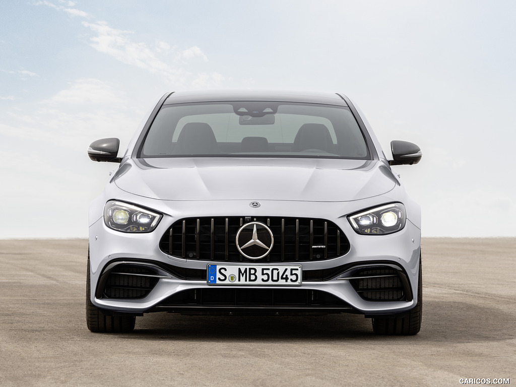 2021 Mercedes-AMG E 63 S (Color: Hightech Silver Metallic) - Front