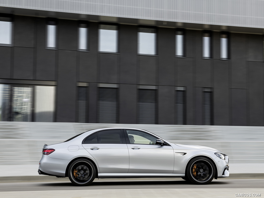 2021 Mercedes-AMG E 63 S (Color: Hightech Silver Metallic) - Side