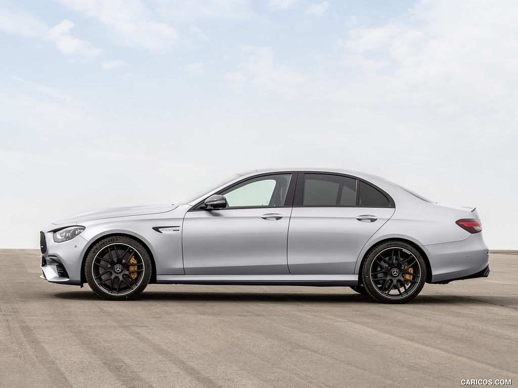 2021 Mercedes-AMG E 63 S (Color: Hightech Silver Metallic) - Side