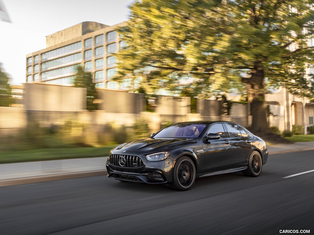 2021 Mercedes-AMG E 63 S (US-Spec) - Front Three-Quarter