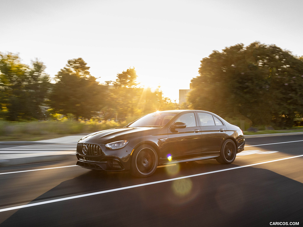 2021 Mercedes-AMG E 63 S (US-Spec) - Front Three-Quarter