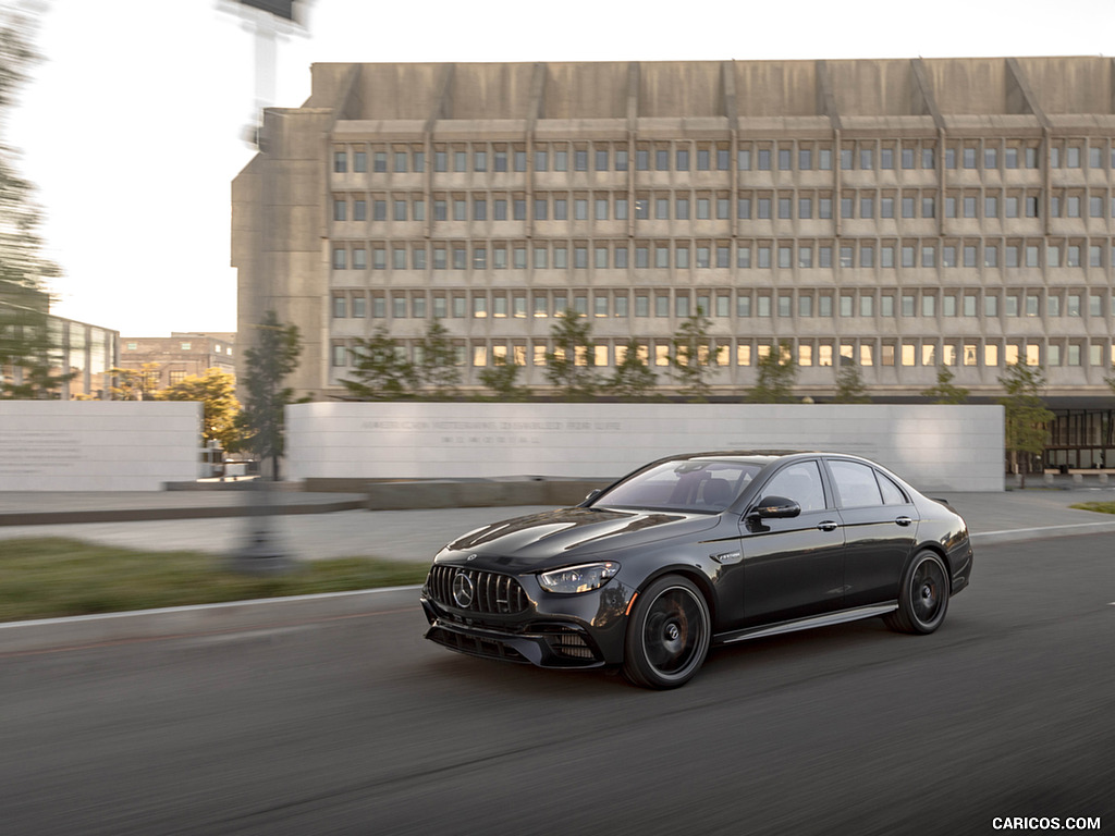 2021 Mercedes-AMG E 63 S (US-Spec) - Front Three-Quarter