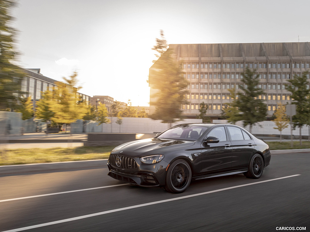 2021 Mercedes-AMG E 63 S (US-Spec) - Front Three-Quarter