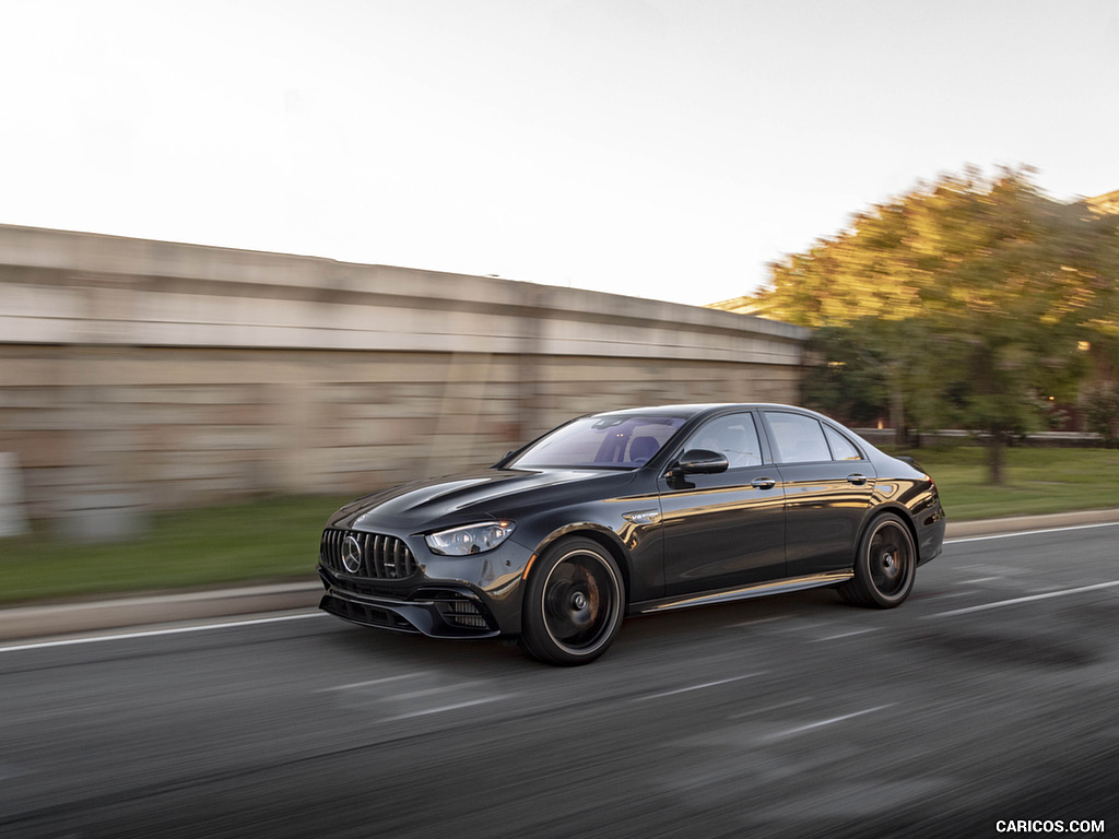 2021 Mercedes-AMG E 63 S (US-Spec) - Front Three-Quarter