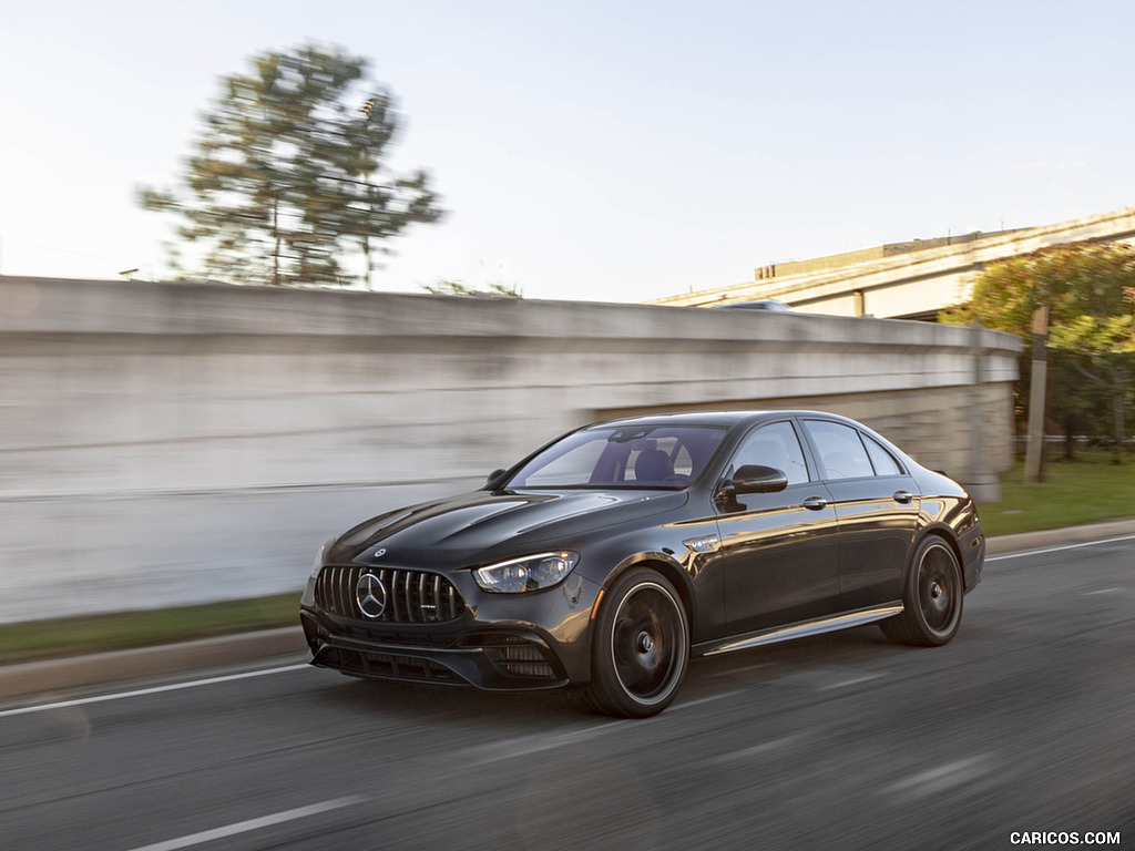 2021 Mercedes-AMG E 63 S (US-Spec) - Front Three-Quarter