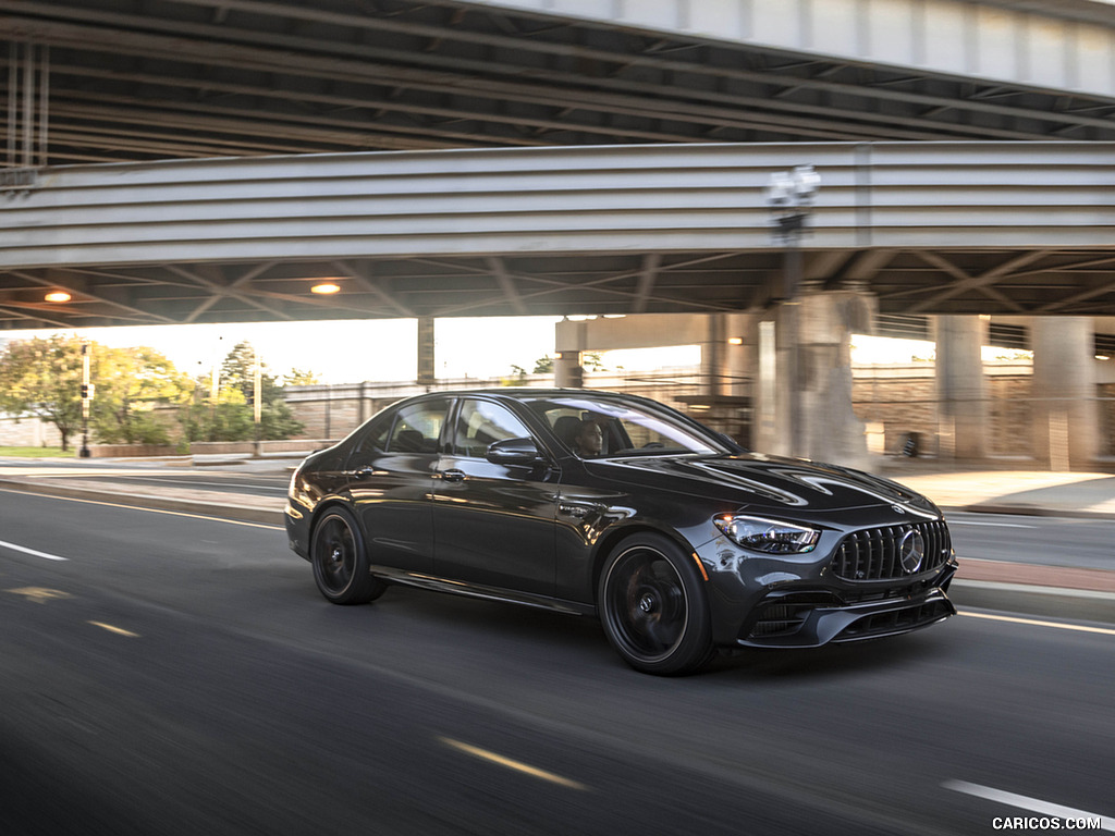 2021 Mercedes-AMG E 63 S (US-Spec) - Front Three-Quarter