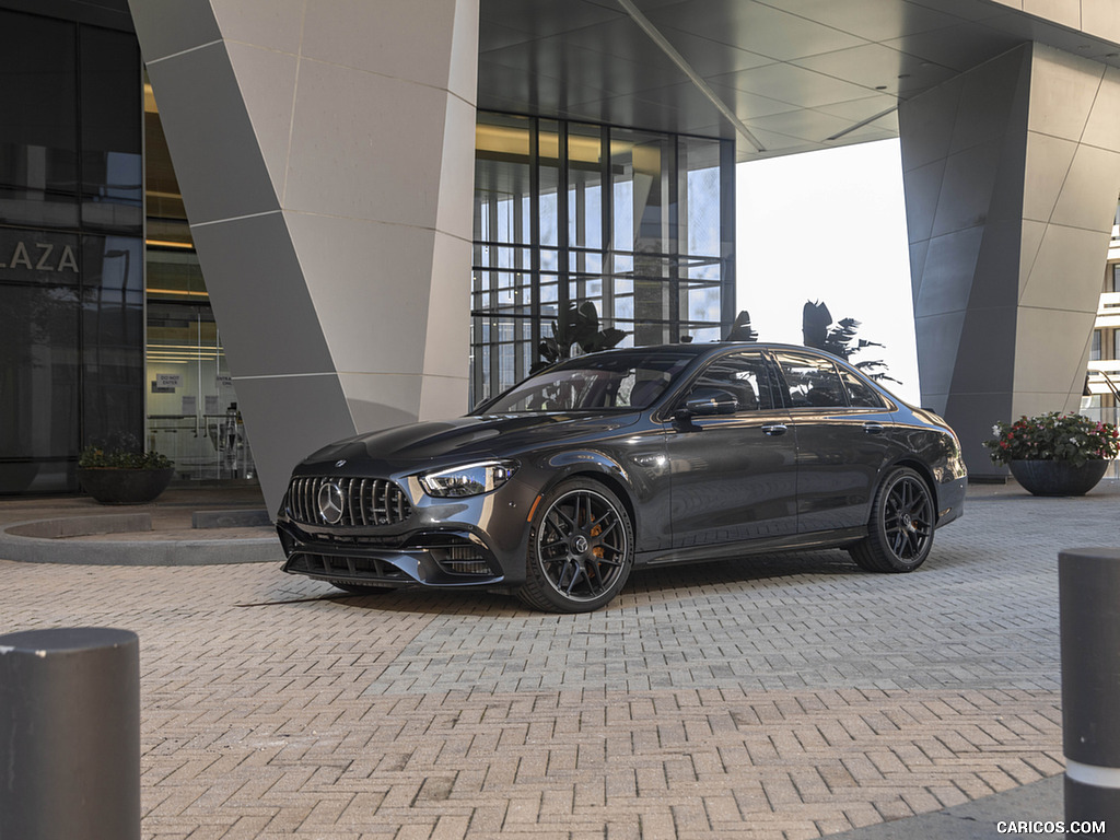 2021 Mercedes-AMG E 63 S (US-Spec) - Front Three-Quarter