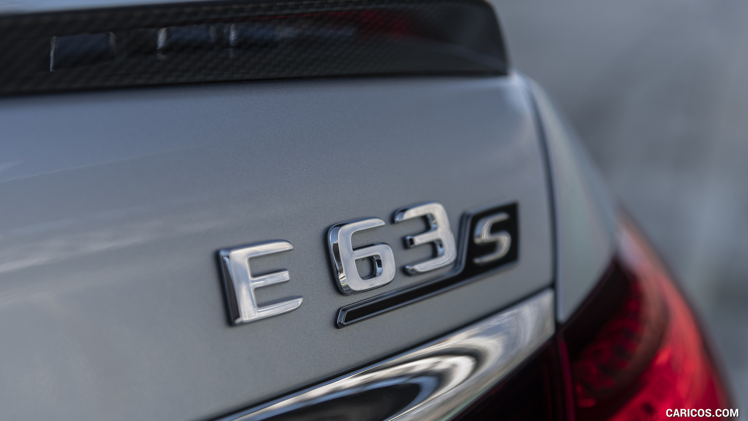 2021 Mercedes-AMG E 63 S 4MATIC+ (Color: High-Tech Silver Metallic) - Badge, #68 of 143