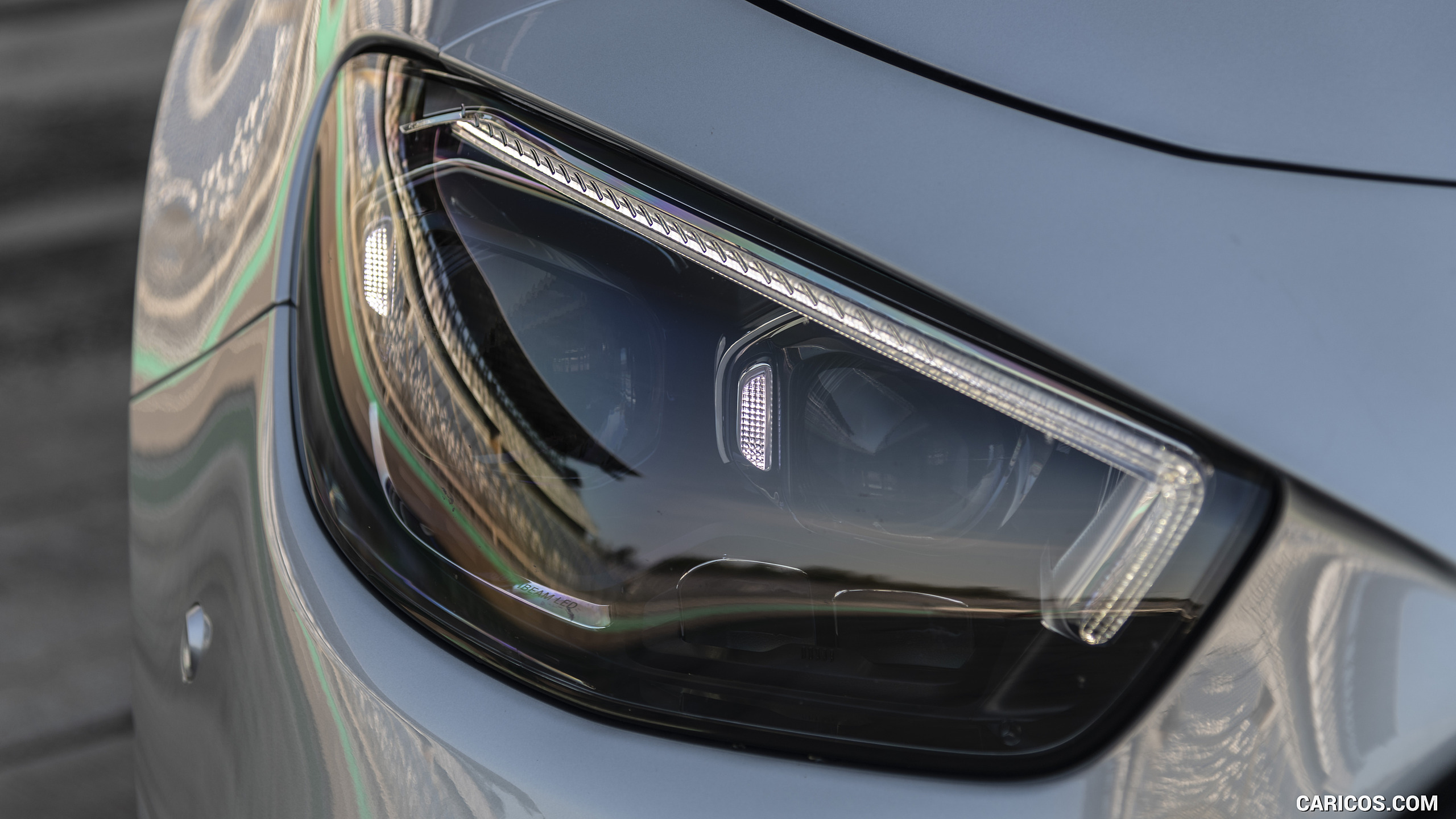 2021 Mercedes-AMG E 63 S 4MATIC+ (Color: High-Tech Silver Metallic) - Headlight, #63 of 143