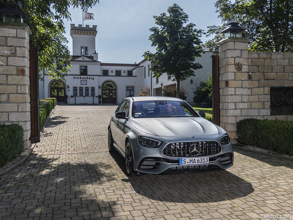 2021 Mercedes-AMG E 63 S 4MATIC+ (Color: High-Tech Silver Metallic) - Front