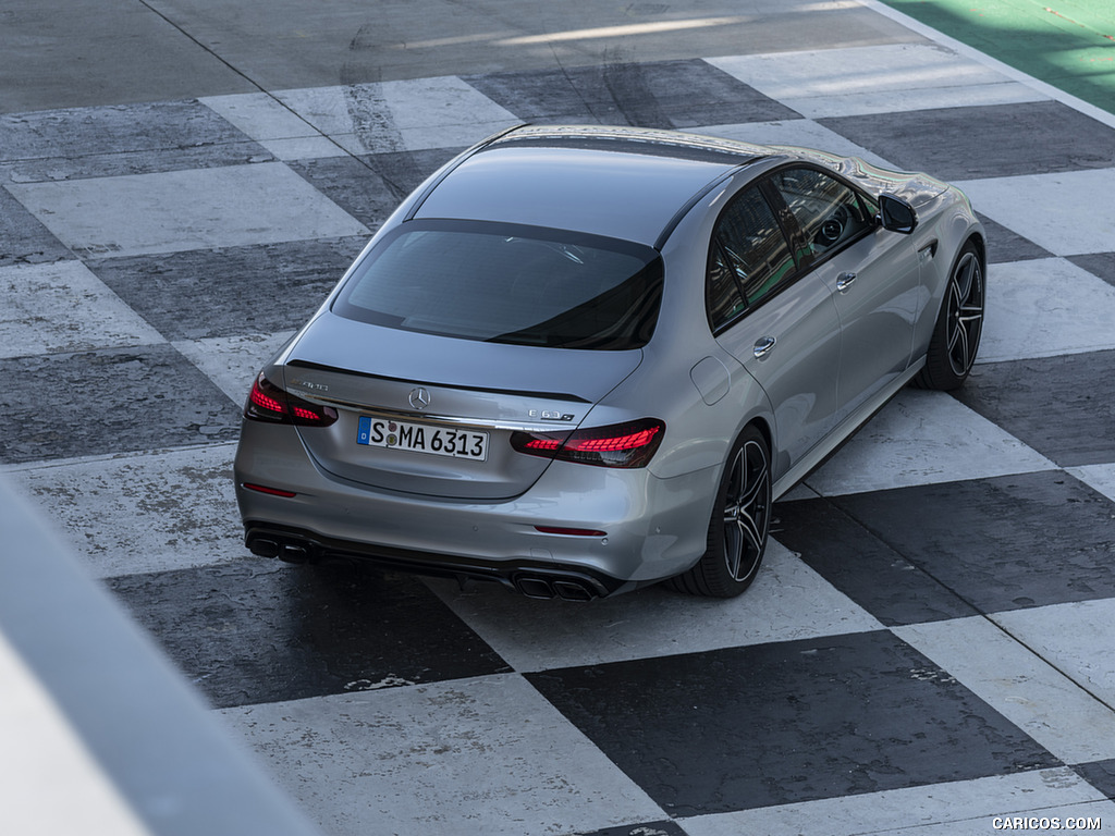 2021 Mercedes-AMG E 63 S 4MATIC+ (Color: High-Tech Silver Metallic) - Rear