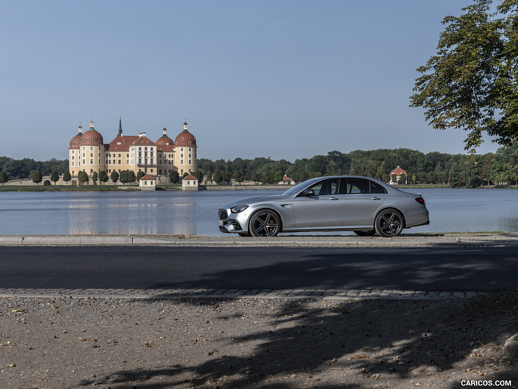 2021 Mercedes-AMG E 63 S 4MATIC+ (Color: High-Tech Silver Metallic) - Side