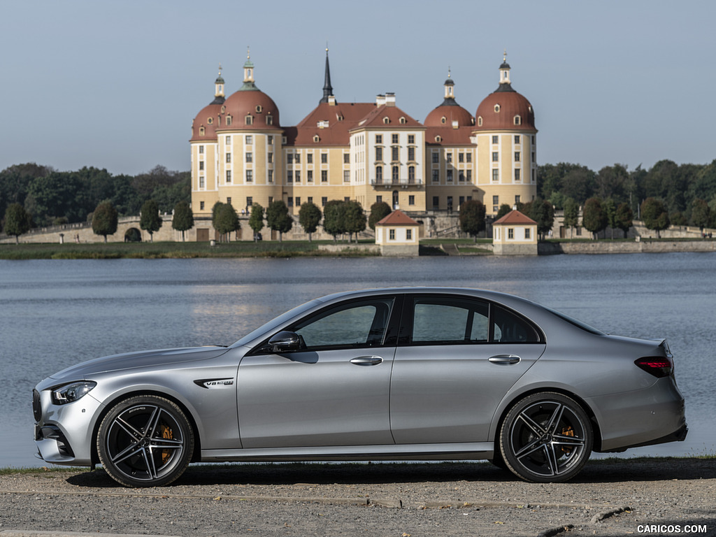 2021 Mercedes-AMG E 63 S 4MATIC+ (Color: High-Tech Silver Metallic) - Side