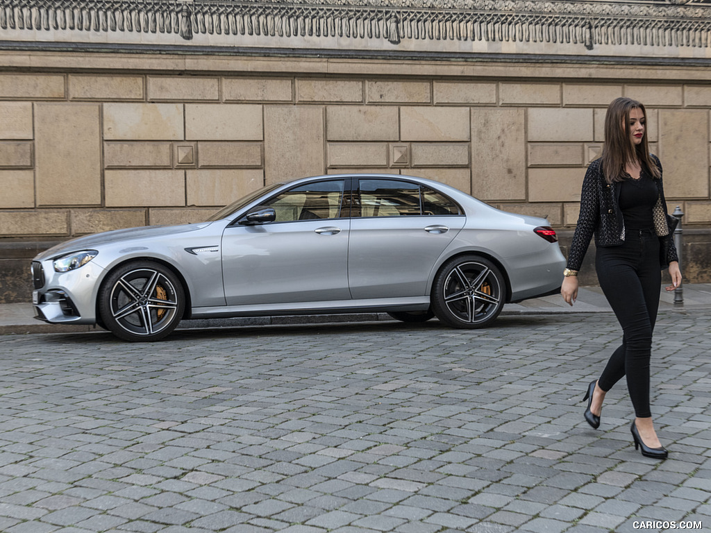 2021 Mercedes-AMG E 63 S 4MATIC+ (Color: High-Tech Silver Metallic) - Side