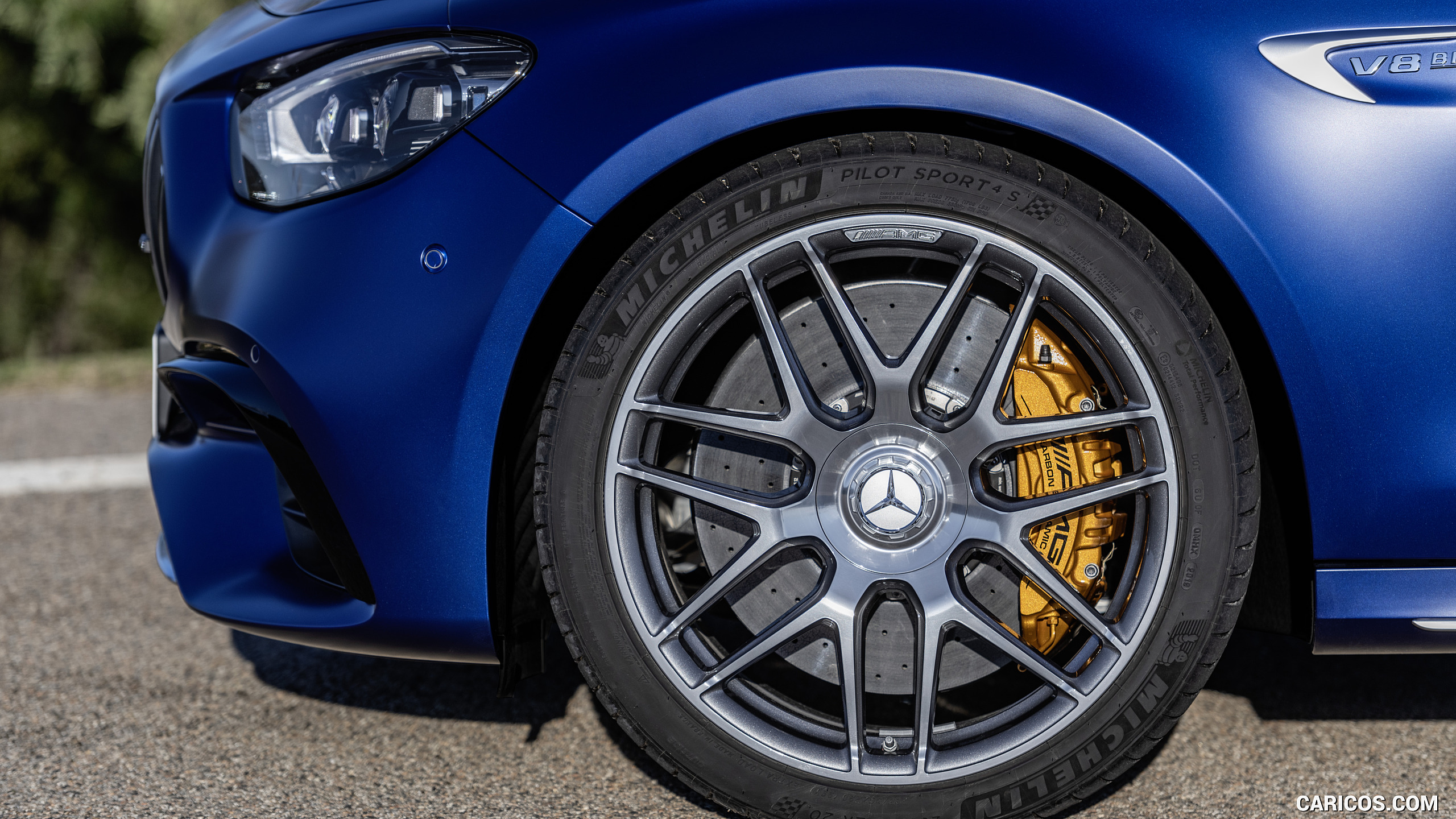 2021 Mercedes-AMG E 63 S Estate (Color: Brilliant Blue Magno) - Wheel, #23 of 95