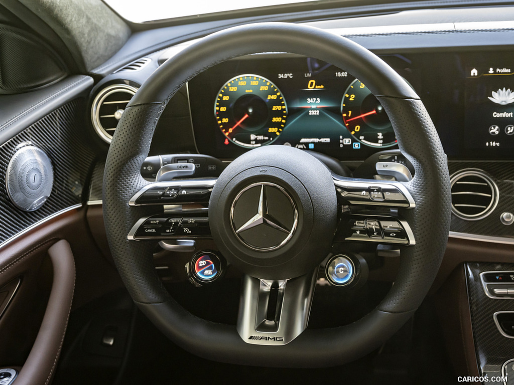 2021 Mercedes-AMG E 63 S Estate 4MATIC+ - Interior, Steering Wheel