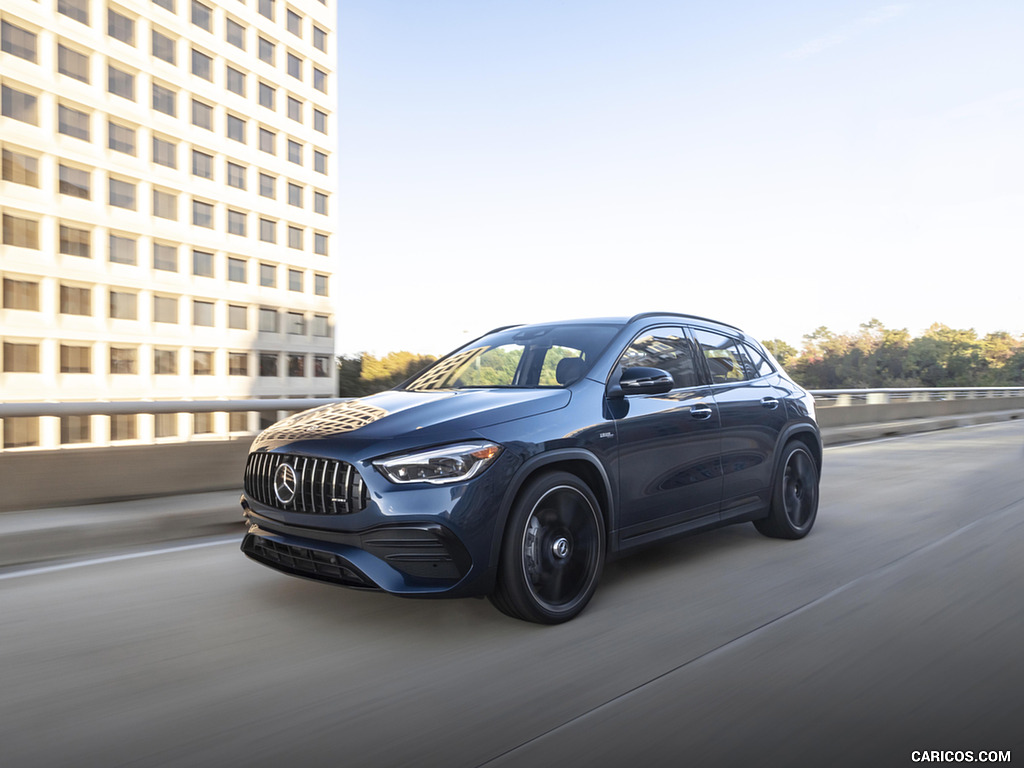 2021 Mercedes-AMG GLA 35 (US-Spec) - Front Three-Quarter