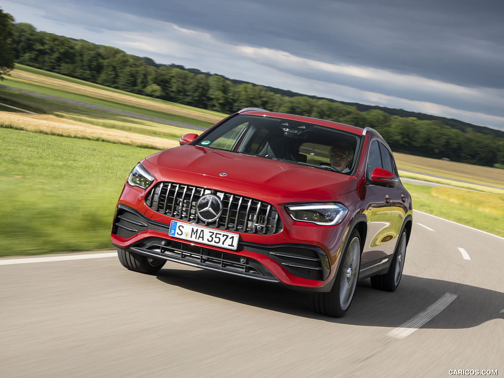 2021 Mercedes-AMG GLA 35 4MATIC (Color: Designo Patagonia Red Metallic) - Front