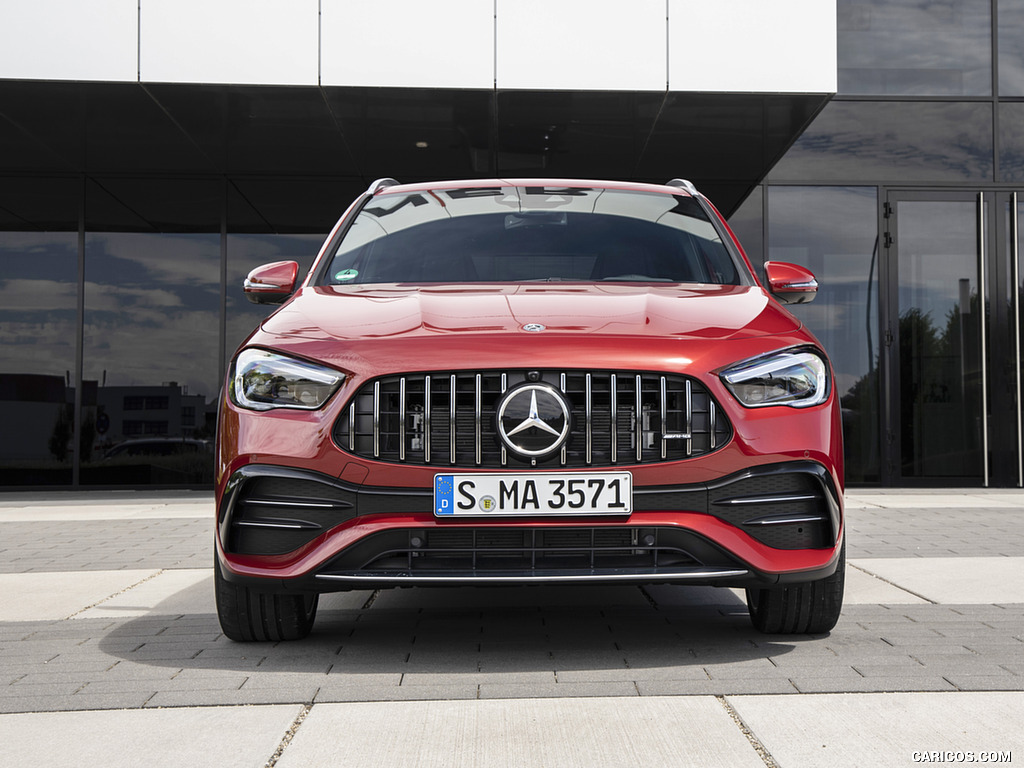 2021 Mercedes-AMG GLA 35 4MATIC (Color: Designo Patagonia Red Metallic) - Front