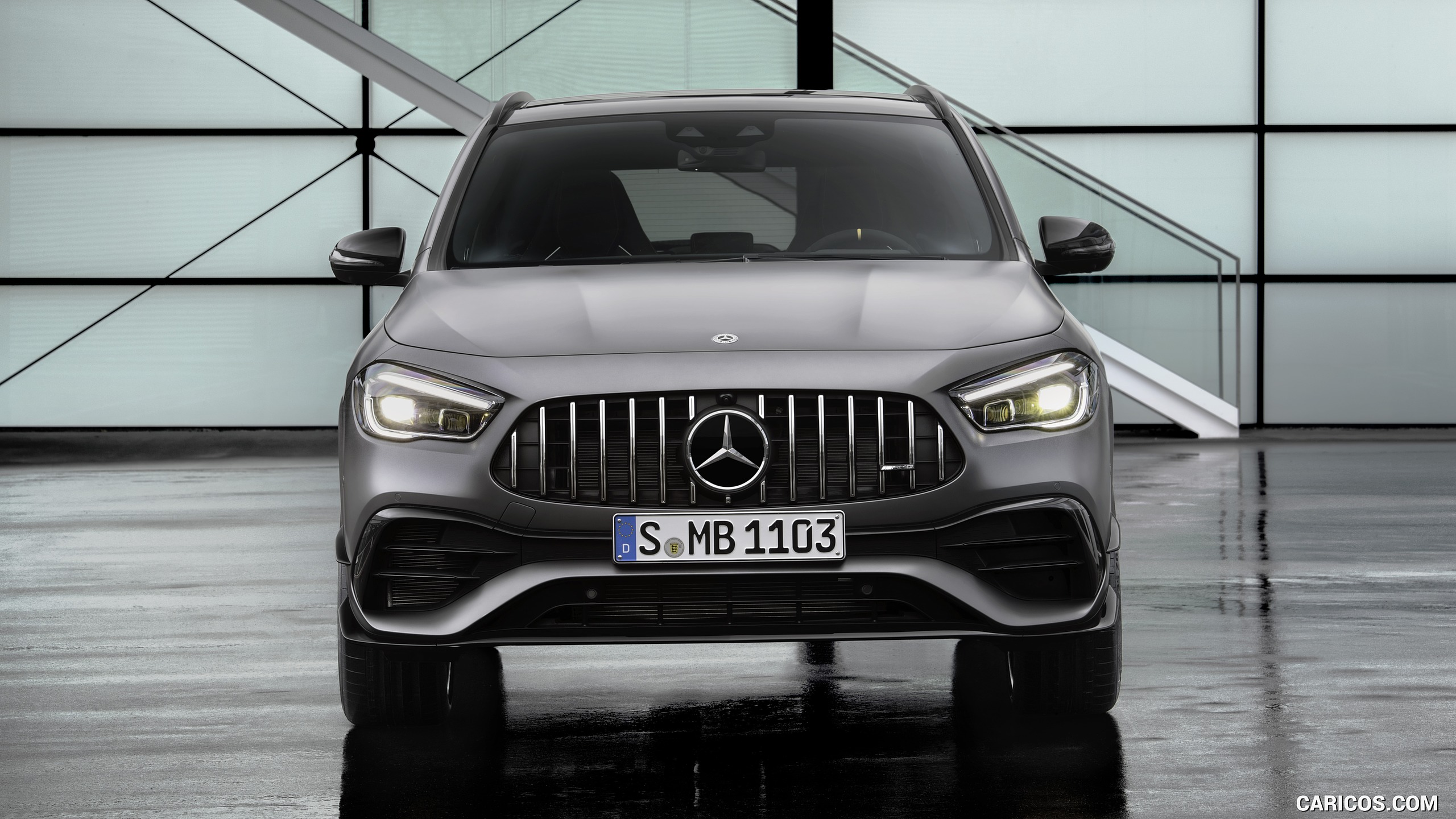 2021 Mercedes-AMG GLA 45 S 4MATIC+ (Color: Magno Grey) - Front, #10 of 97