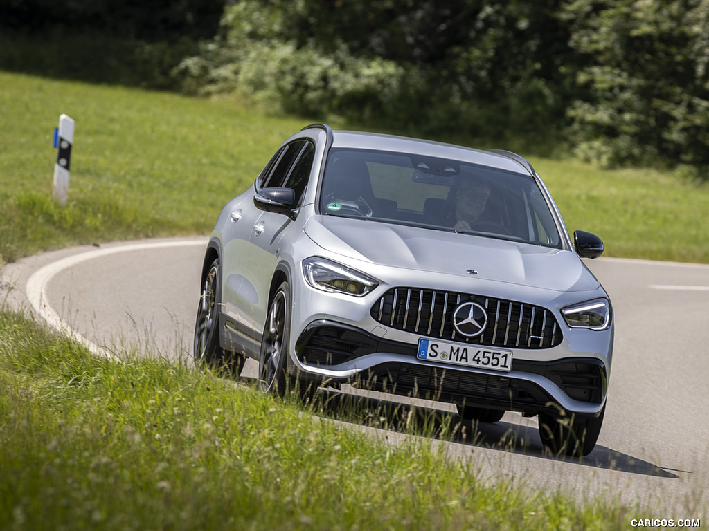 2021 Mercedes-AMG GLA 45 S 4MATIC+ (Color: Iridium Silver Metallic) - Front