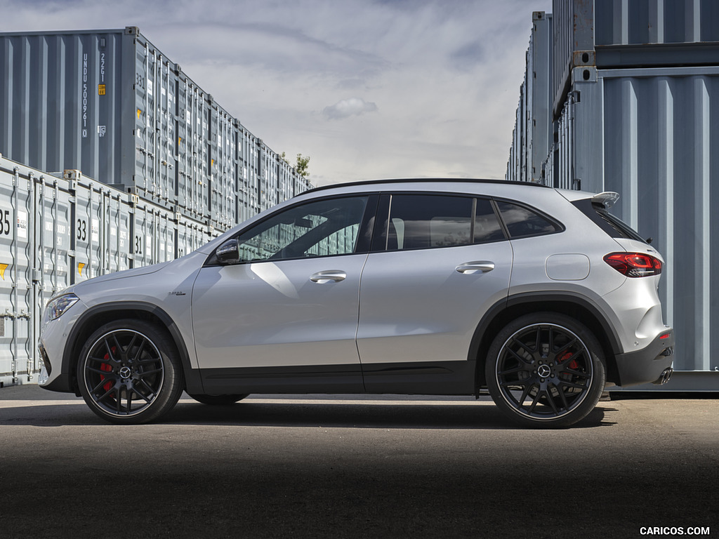 2021 Mercedes-AMG GLA 45 S 4MATIC+ (Color: Iridium Silver Metallic) - Side