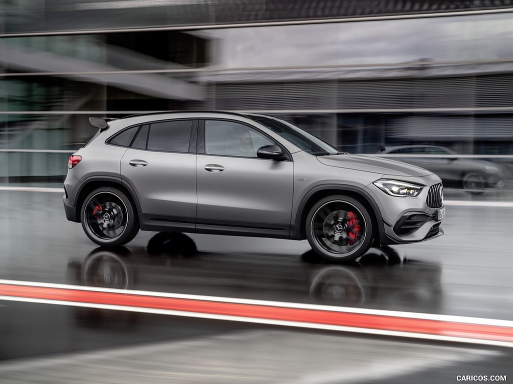 2021 Mercedes-AMG GLA 45 S 4MATIC+ (Color: Magno Grey) - Side