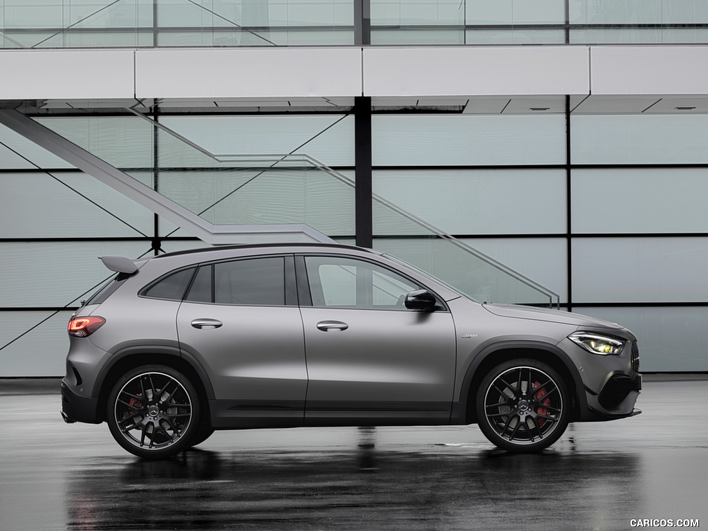 2021 Mercedes-AMG GLA 45 S 4MATIC+ (Color: Magno Grey) - Side