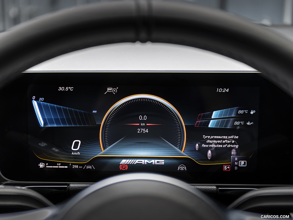 2021 Mercedes-AMG GLA 45 S 4MATIC+ - Digital Instrument Cluster