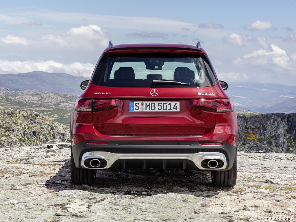 2021 Mercedes-AMG GLB 35 4MATIC (Color: Designo Patagonia Eed Metallic) - Rear