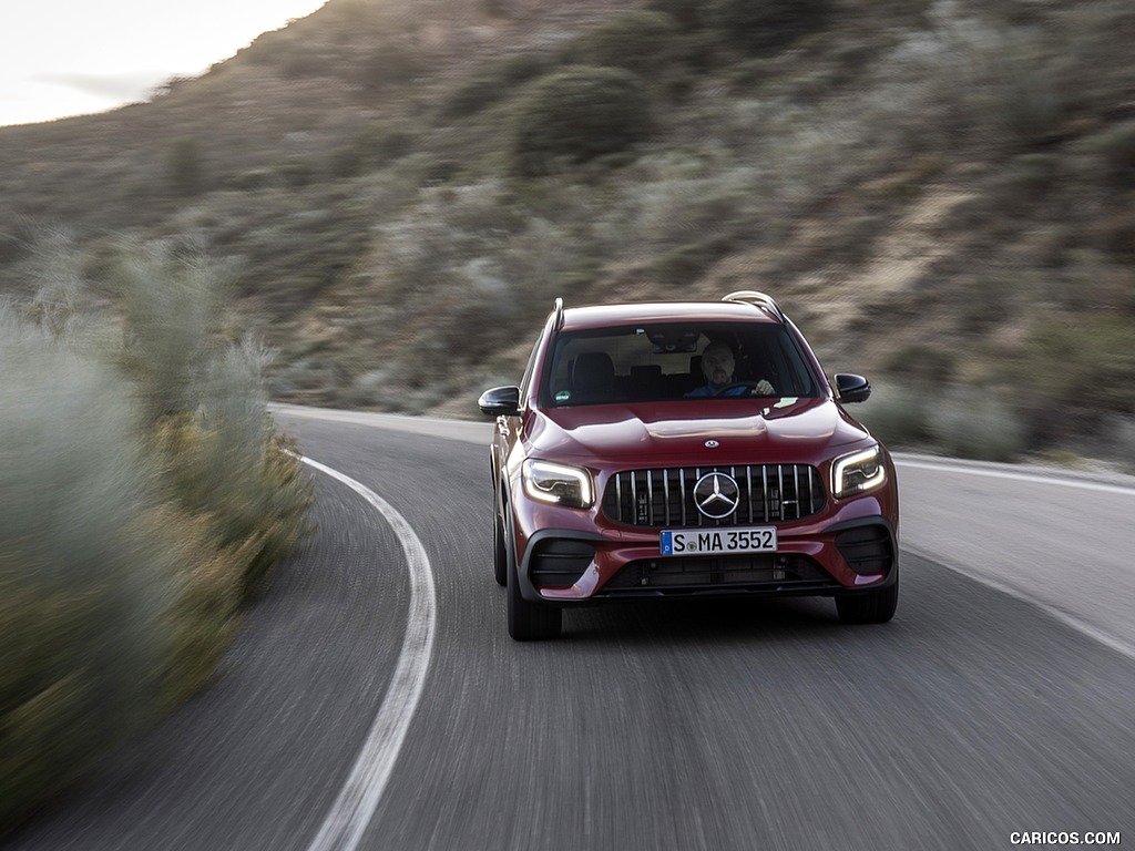 2021 Mercedes-AMG GLB 35 4MATIC (Color: Designo Patagonia Red Metallic) - Front