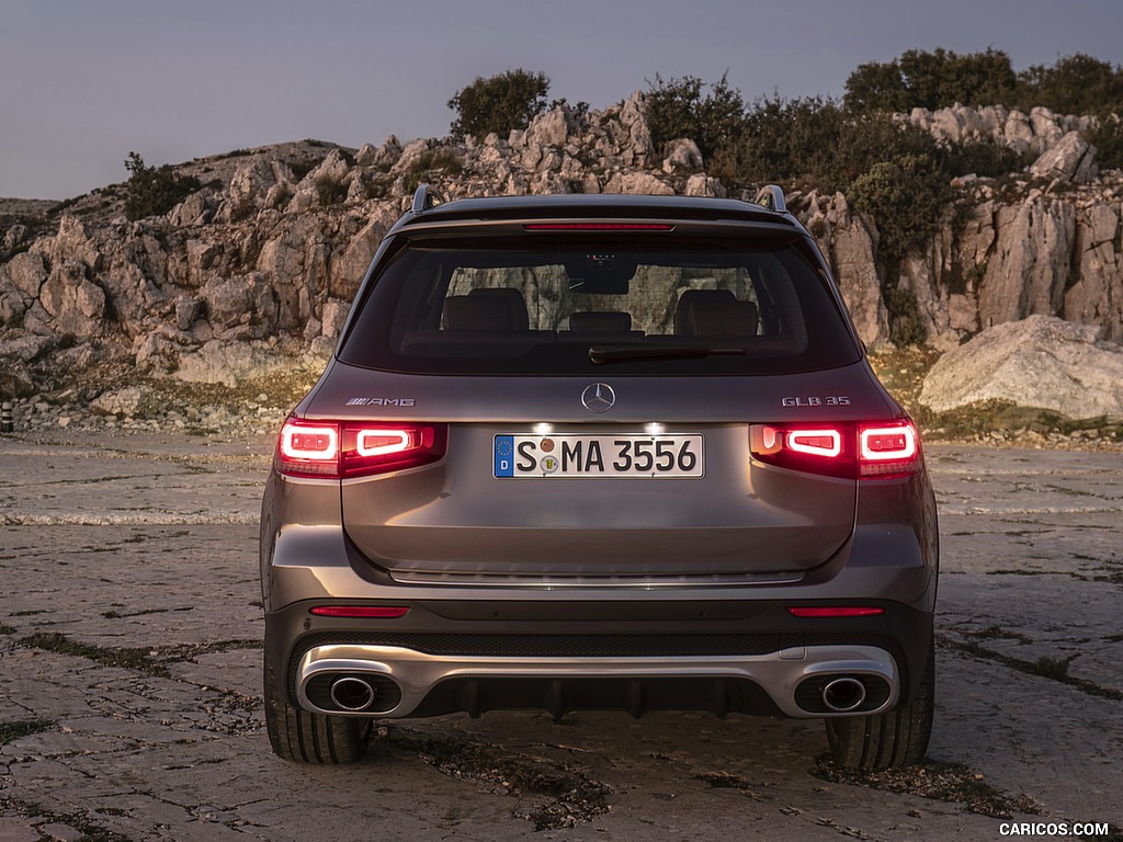 2021 Mercedes-AMG GLB 35 4MATIC (Color: Mountain Gray Metallic) - Rear